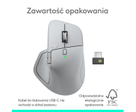 Logitech MX Master 4 Biały - 1365780 - zdjęcie 11